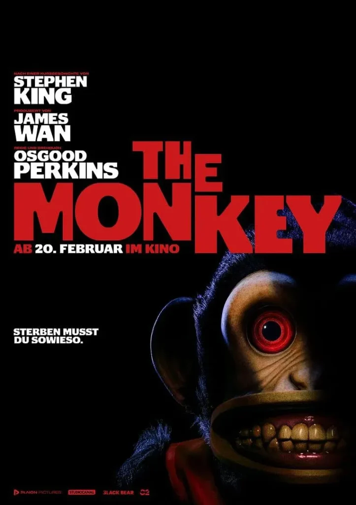 movie poster of The Monkey (2025)